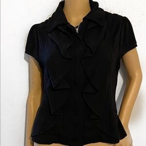 Aryn K size L zip up top